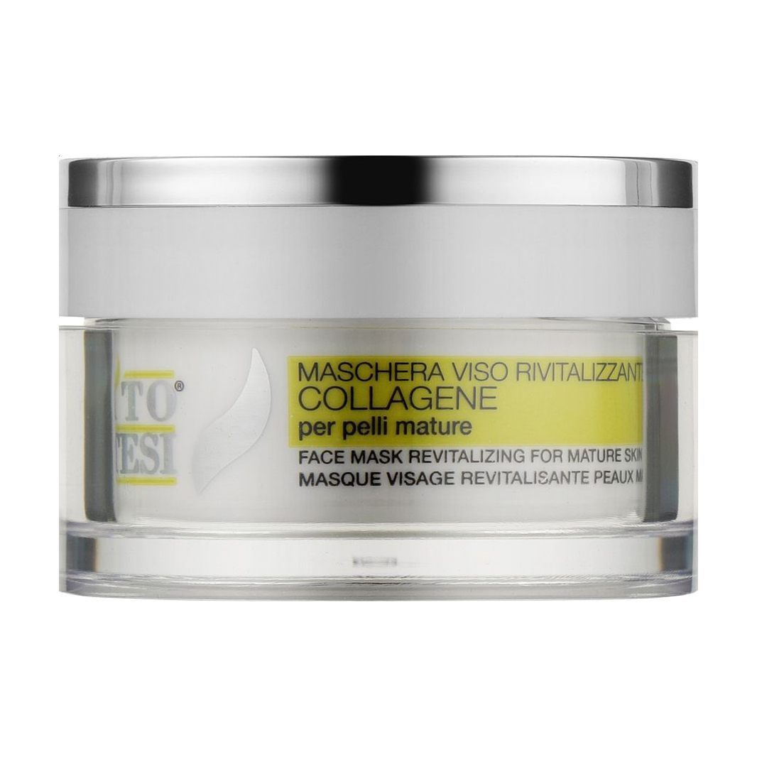 Уцінка! Відновлювальна маска для обличчя Phyto Sintesi Face Mask Revitalizing для зрілої шкіри, з колагеном, 50 мл